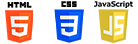 HTML5, CSS3, JavaScript