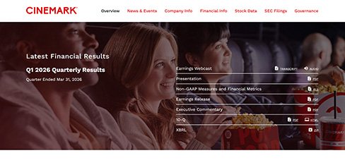 Cinemark Holdings, Inc.