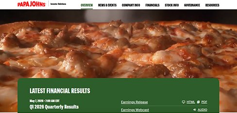 Papa John’s International, Inc.