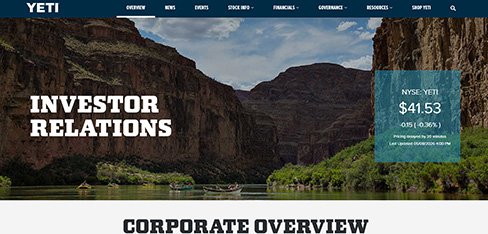 YETI Holdings, Inc.